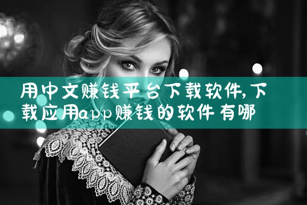 用中文赚钱平台下载软件